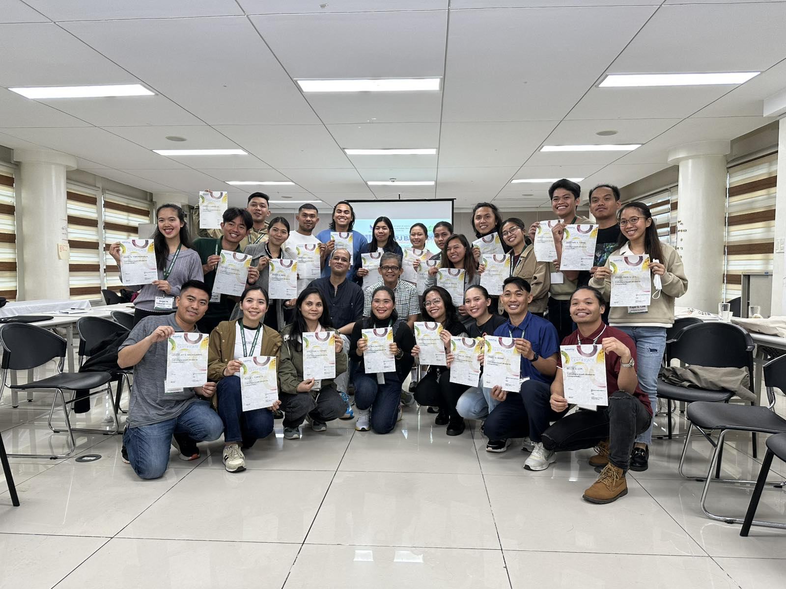 An energetic bunch of young people ready to transform their world 